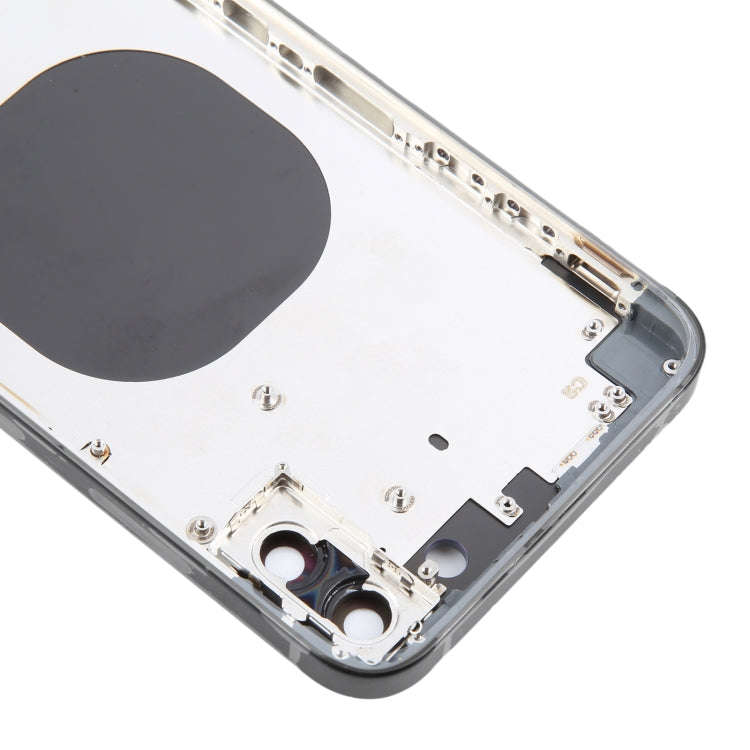 Back Cover with Appearance Imitation of iP15 Pro Max for iPhone XS Max(Black)