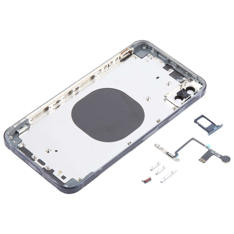Back Cover with Appearance Imitation of iP15 Pro Max for iPhone XS Max(Blue)