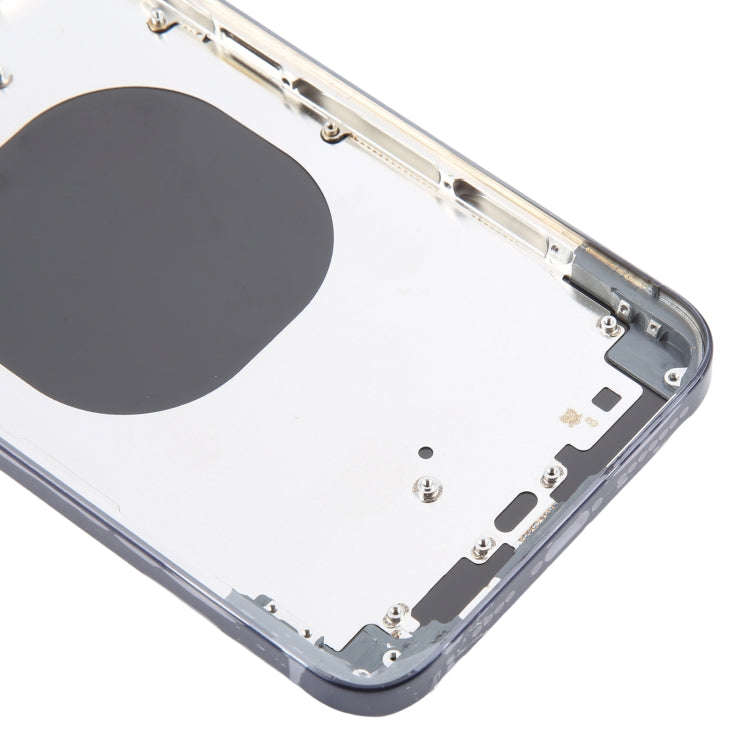 Back Cover with Appearance Imitation of iP15 Pro Max for iPhone XS Max(Blue)