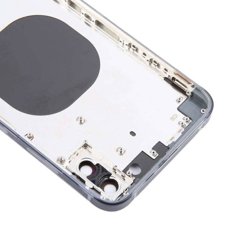 Back Cover with Appearance Imitation of iP15 Pro Max for iPhone XS Max(Blue)