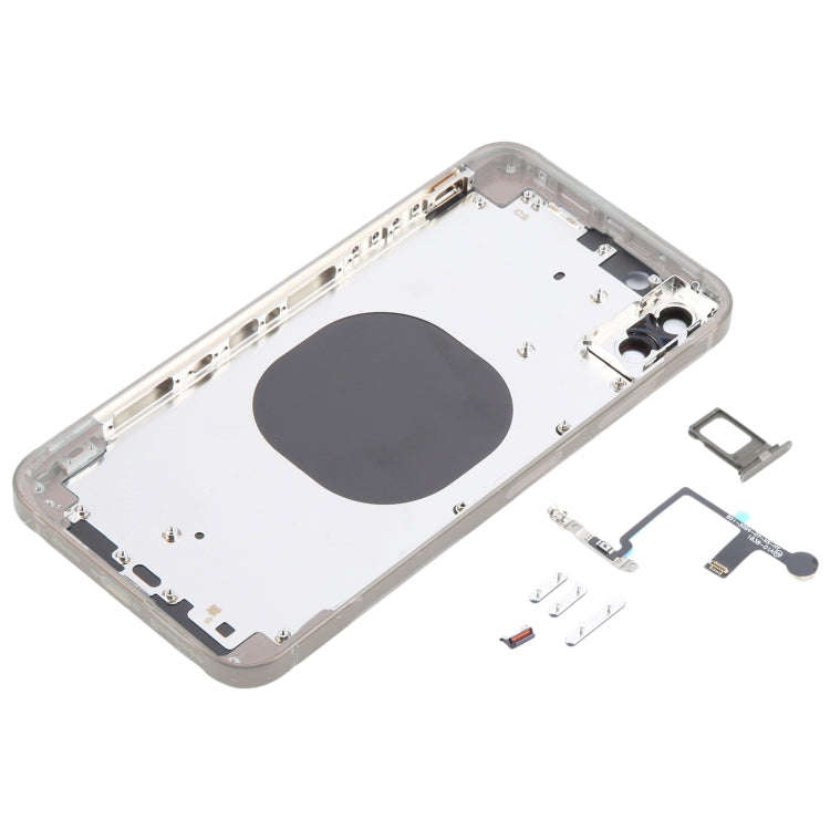 Back Cover with Appearance Imitation of iP15 Pro Max for iPhone XS Max(Titanium)