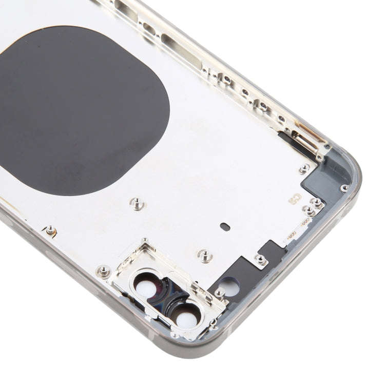 Back Cover with Appearance Imitation of iP15 Pro Max for iPhone XS Max(Titanium)