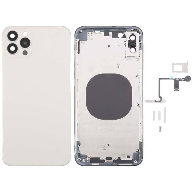 Back Cover with Appearance Imitation of iP15 Pro Max for iPhone XS Max(White)