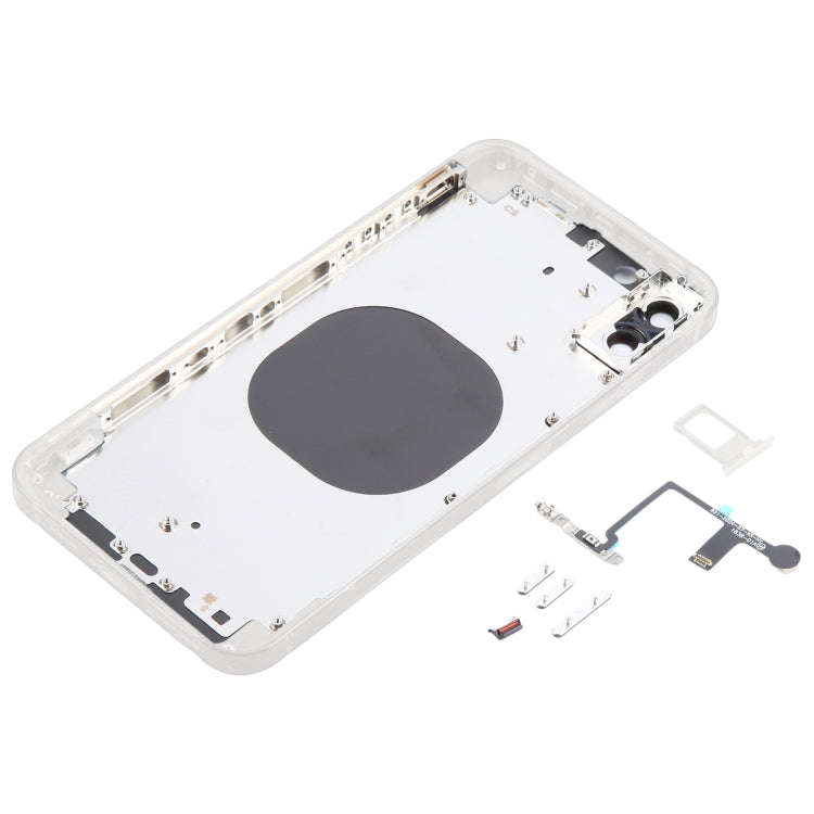 Back Cover with Appearance Imitation of iP15 Pro Max for iPhone XS Max(White)