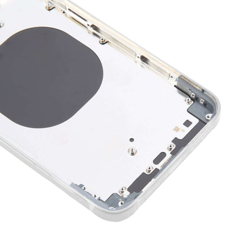 Back Cover with Appearance Imitation of iP15 Pro Max for iPhone XS Max(White)