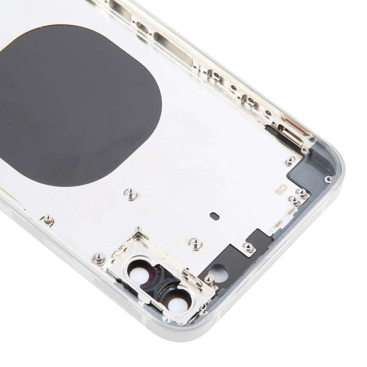 Back Cover with Appearance Imitation of iP15 Pro Max for iPhone XS Max(White)