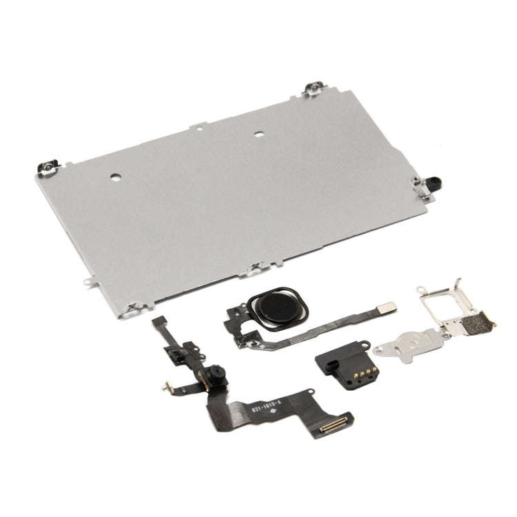 6 in 1 for iPhone 5s LCD Repair Accessories Part Set(Black)