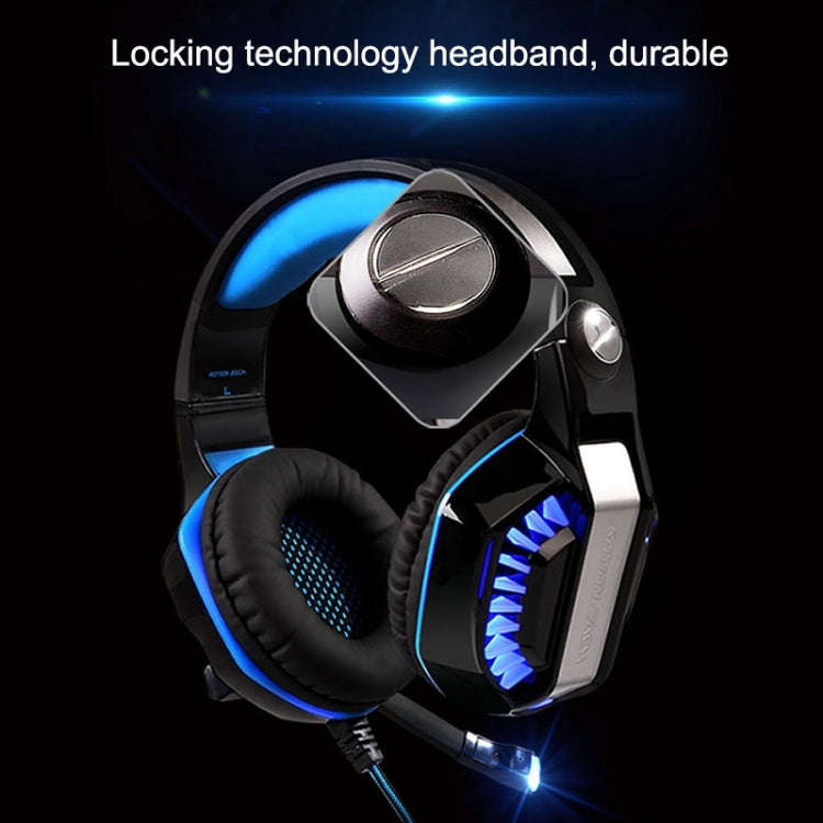 KOTION EACH G2000 Stereo Bass Gaming Headphone with Microphone & LED Light, For PS4, Smartphone, ...