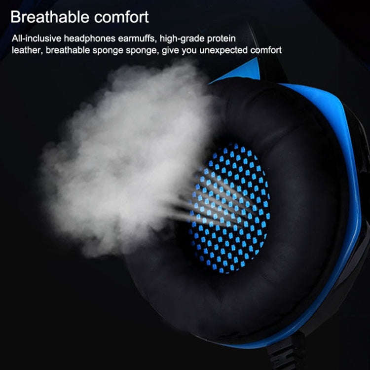 KOTION EACH G2000 Stereo Bass Gaming Headphone with Microphone & LED Light, For PS4, Smartphone, ...