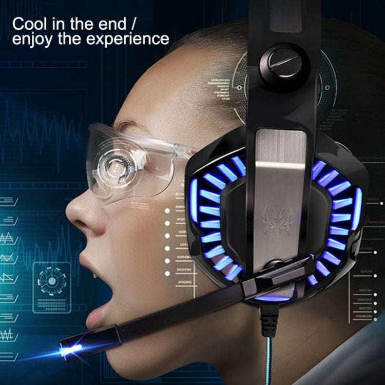 KOTION EACH G2000 Stereo Bass Gaming Headphone with Microphone & LED Light, For PS4, Smartphone, ...