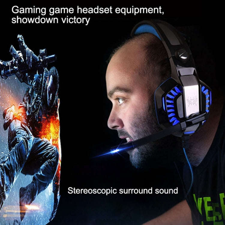 KOTION EACH G2000 Stereo Bass Gaming Headphone with Microphone & LED Light, For PS4, Smartphone, ...