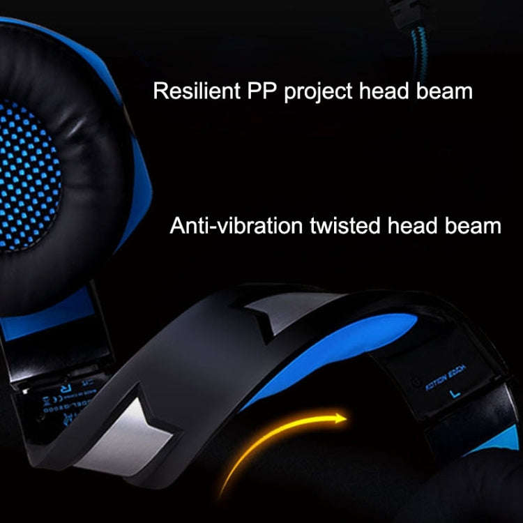 KOTION EACH G2000 Stereo Bass Gaming Headphone with Microphone & LED Light, For PS4, Smartphone, ...