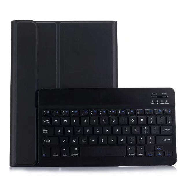 Detachable Bluetooth Keyboard + Horizontal Flip Leather Tablet Case with Holder for iPad Pro 9.7 ...