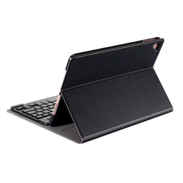 Detachable Bluetooth Keyboard + Horizontal Flip Leather Tablet Case with Holder for iPad Pro 9.7 ...