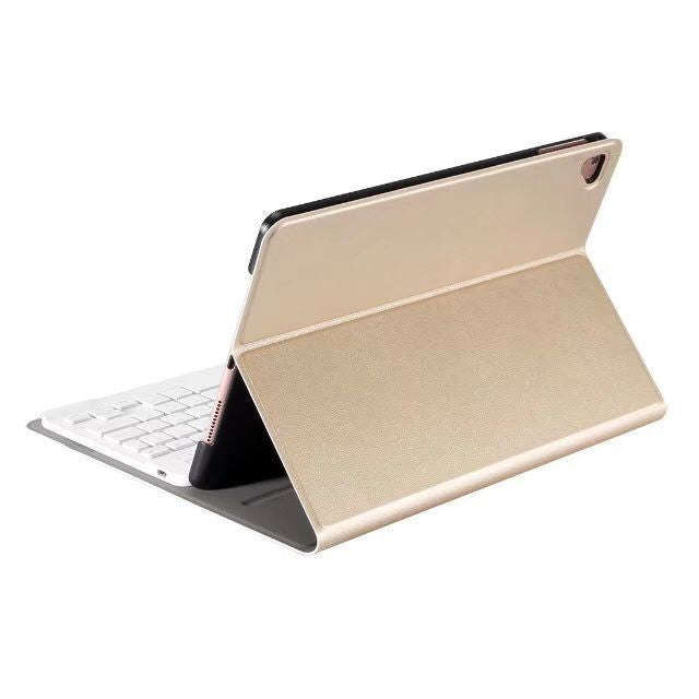 Detachable Bluetooth Keyboard + Horizontal Flip Leather Tablet Case with Holder for iPad Pro 9.7 ...