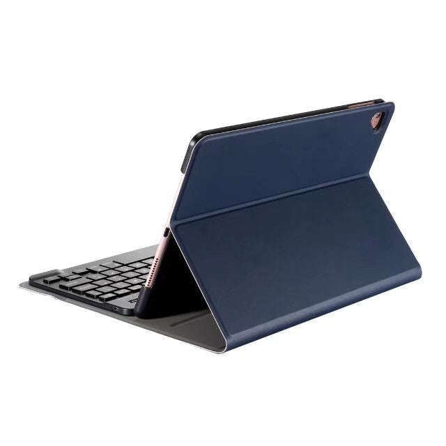 Detachable Bluetooth Keyboard + Horizontal Flip Leather Tablet Case with Holder for iPad Pro 9.7 ...