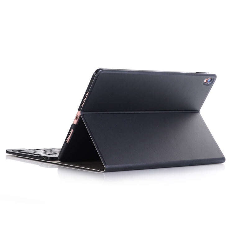 A102 For iPad 10.2 inch Ultra-thin Detachable Bluetooth Keyboard Leather Tablet Case with Stand F...