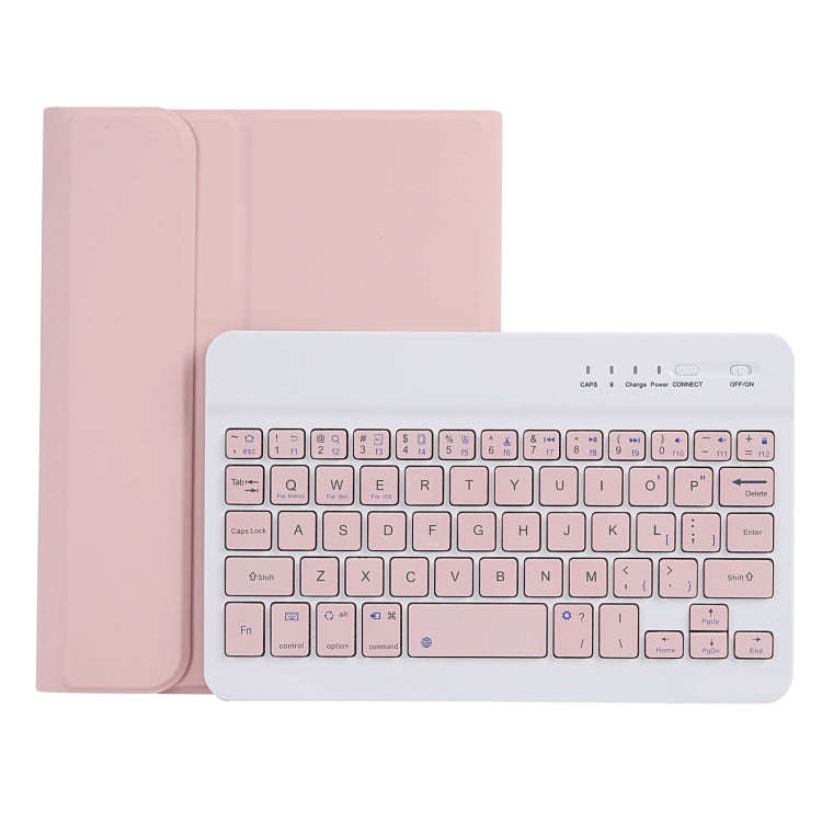 C06B Ultra-thin Candy Colors Bluetooth Keyboard Tablet Case for iPad mini 6 / mini 7 , with Stand...