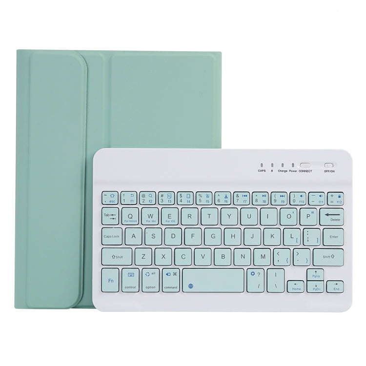C06B Ultra-thin Candy Colors Bluetooth Keyboard Tablet Case for iPad mini 6 / mini 7 , with Stand...