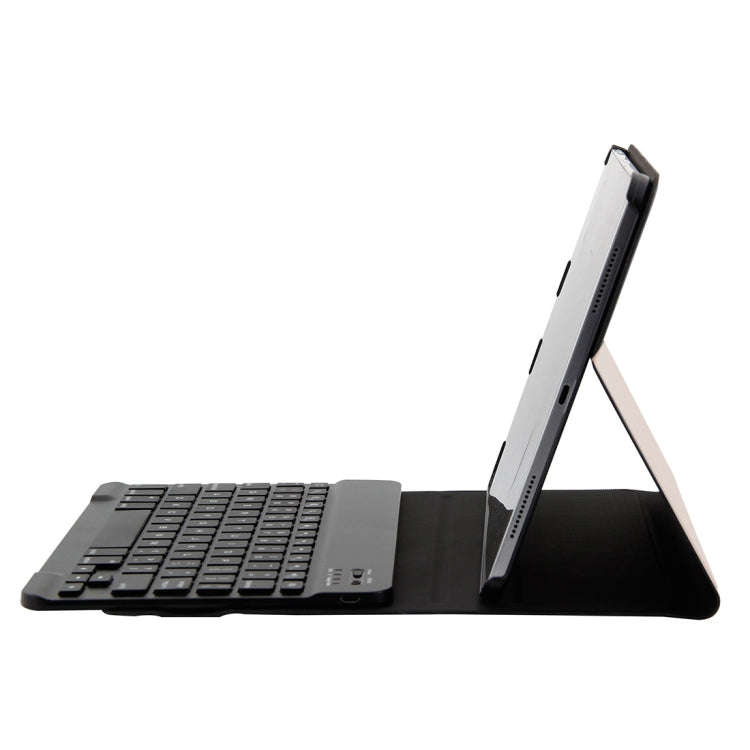 1130B Detachable Bluetooth 3.0 ABS Brushed Texture Keyboard + Lambskin Texture Leather Tablet Cas...