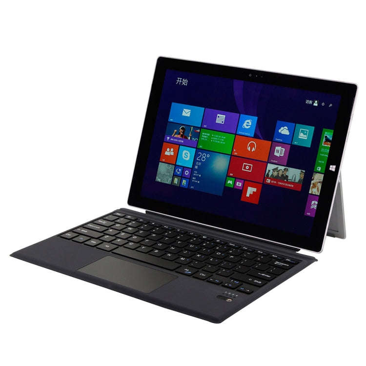 1089A Magnetic Charging Bluetooth V3.0 Keyboard + Microfiber Leather Tablet Case for Microsoft Su...