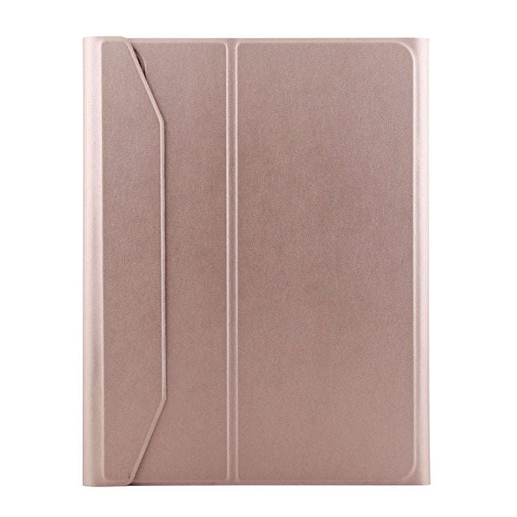 1139B Detachable Bluetooth 3.0 Aluminum Alloy Keyboard + Lambskin Texture Leather Tablet Case for...