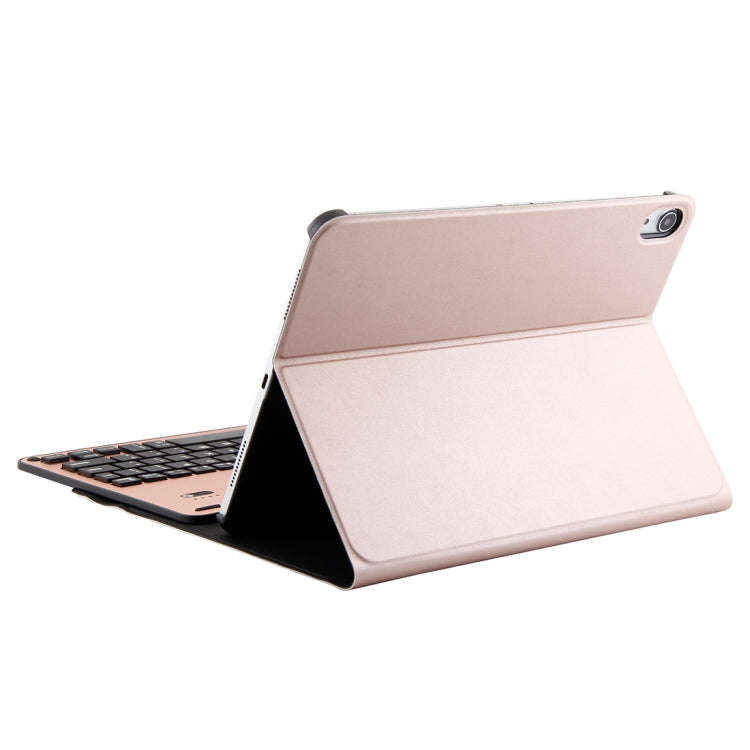 1139B Detachable Bluetooth 3.0 Aluminum Alloy Keyboard + Lambskin Texture Leather Tablet Case for...