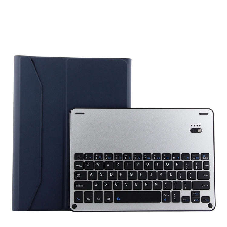 1139B Detachable Bluetooth 3.0 Aluminum Alloy Keyboard + Lambskin Texture Leather Tablet Case for...
