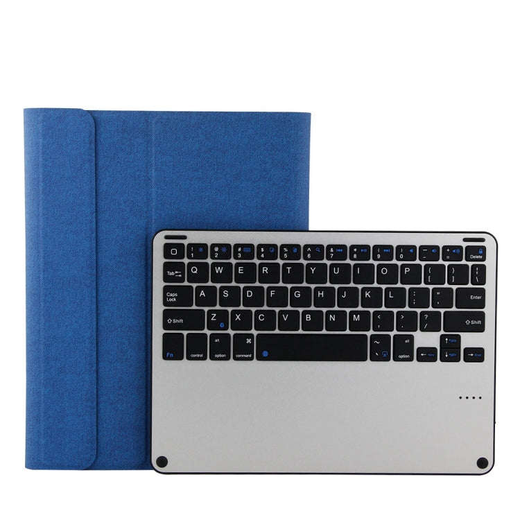 3018 Detachable Bluetooth 3.0 Aluminum Alloy Keyboard + Imitation Cloth Texture Leather Tablet Ca...