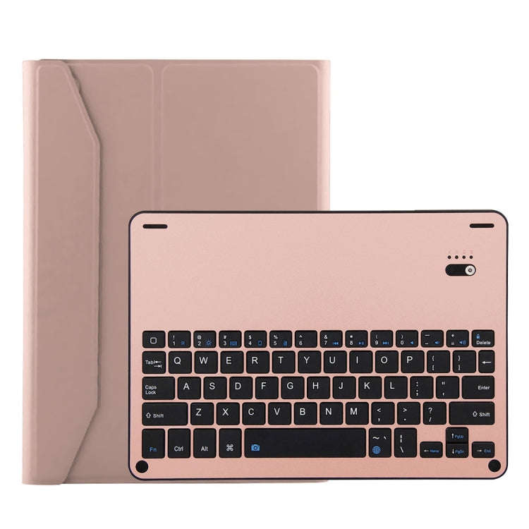 FT-1038B Detachable Bluetooth 3.0 Aluminum Alloy Keyboard + Lambskin Texture Leather Tablet Case ...