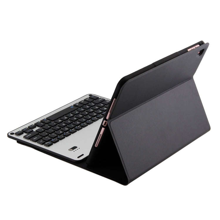 FT-1038E Detachable Bluetooth 3.0 Aluminum Alloy Keyboard + Lambskin Texture Leather Tablet Case ...