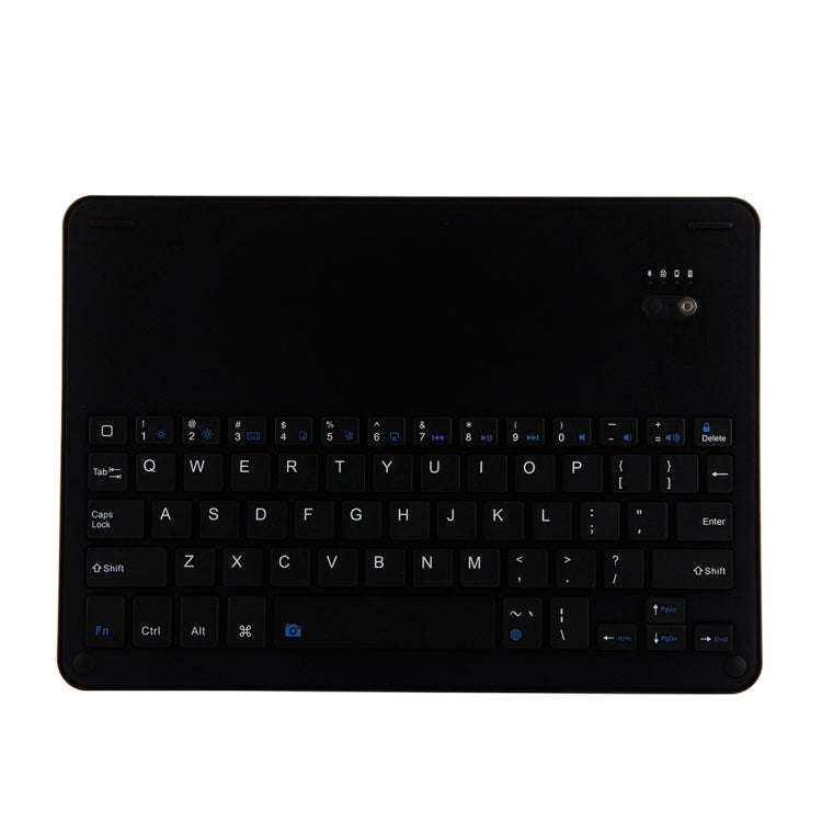 FT-1038E Detachable Bluetooth 3.0 Aluminum Alloy Keyboard + Lambskin Texture Leather Tablet Case ...
