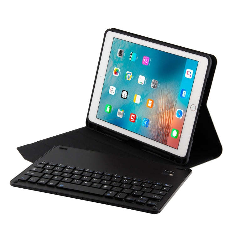 FT-1038E Detachable Bluetooth 3.0 Aluminum Alloy Keyboard + Lambskin Texture Leather Tablet Case ...