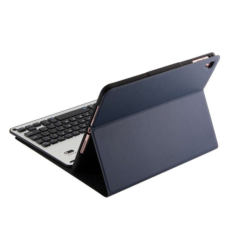 FT-1038E Detachable Bluetooth 3.0 Aluminum Alloy Keyboard + Lambskin Texture Leather Tablet Case ...