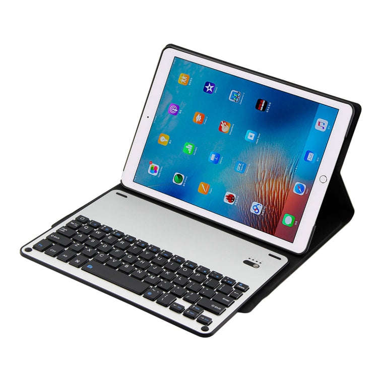 FT-1039B Detachable Bluetooth 3.0 Aluminum Alloy Keyboard + Lambskin Texture Leather Tablet Case ...