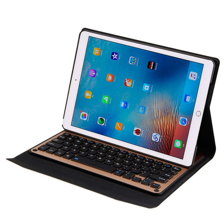 FT-1039B Detachable Bluetooth 3.0 Aluminum Alloy Keyboard + Lambskin Texture Leather Tablet Case ...