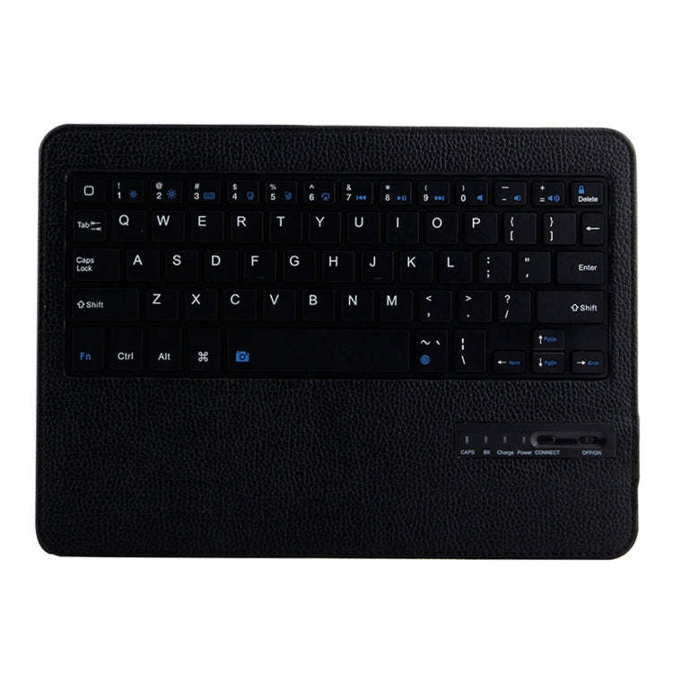 IP011 Detachable Bluetooth 3.0 ABS Keyboard + Litchi Texture Leather Tablet Case for iPad Pro 11 ...