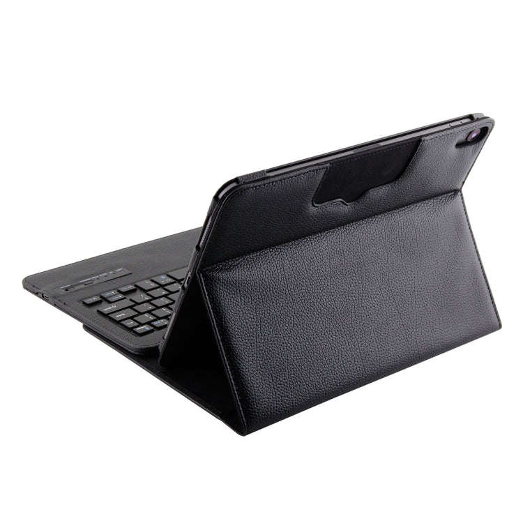 IP011 Detachable Bluetooth 3.0 ABS Keyboard + Litchi Texture Leather Tablet Case for iPad Pro 11 ...