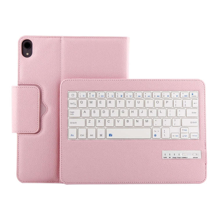 IP011 Detachable Bluetooth 3.0 ABS Keyboard + Litchi Texture Leather Tablet Case for iPad Pro 11 ...