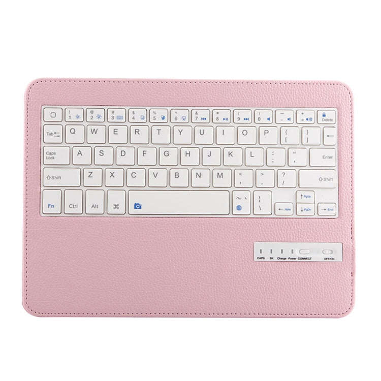IP011 Detachable Bluetooth 3.0 ABS Keyboard + Litchi Texture Leather Tablet Case for iPad Pro 11 ...