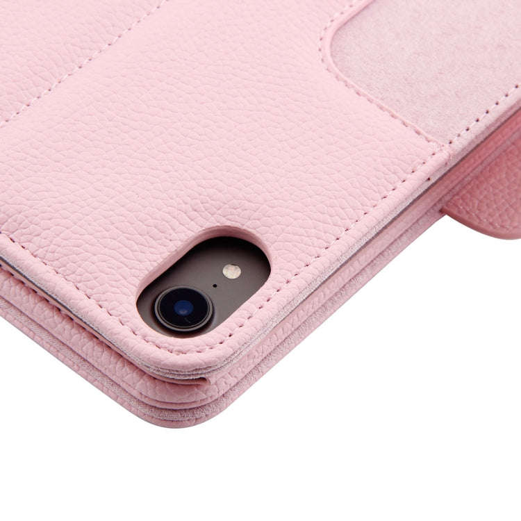 IP011 Detachable Bluetooth 3.0 ABS Keyboard + Litchi Texture Leather Tablet Case for iPad Pro 11 ...