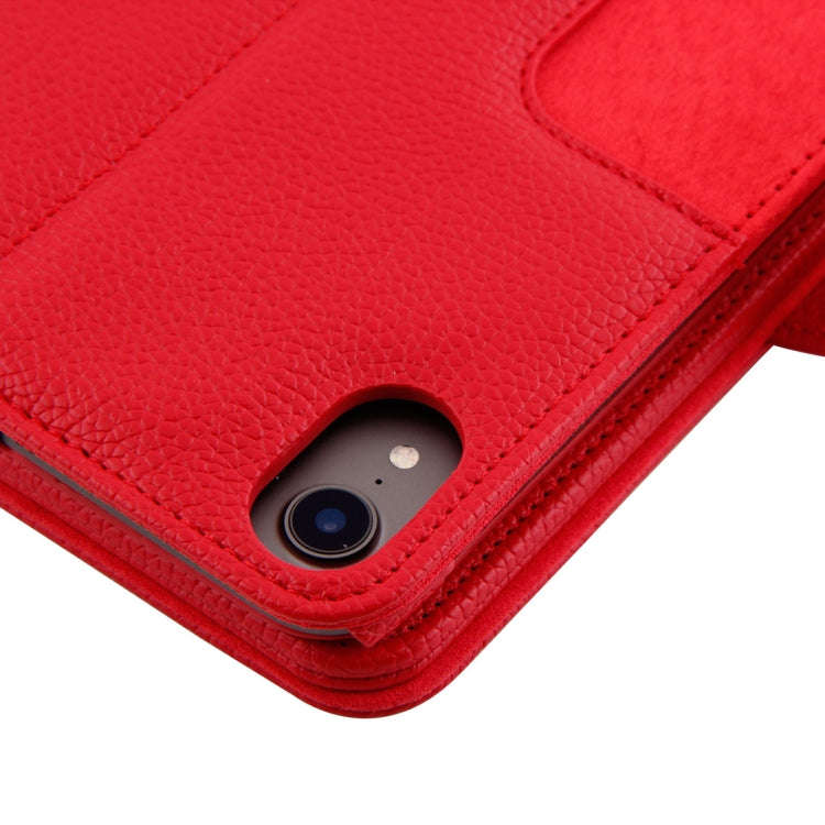 IP011 Detachable Bluetooth 3.0 ABS Keyboard + Litchi Texture Leather Tablet Case for iPad Pro 11 ...