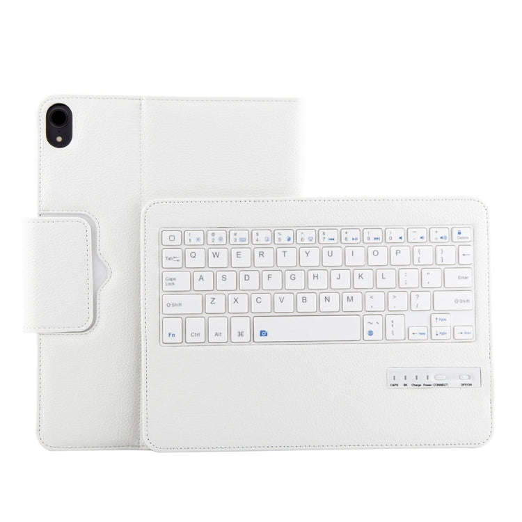 IP011 Detachable Bluetooth 3.0 ABS Keyboard + Litchi Texture Leather Tablet Case for iPad Pro 11 ...