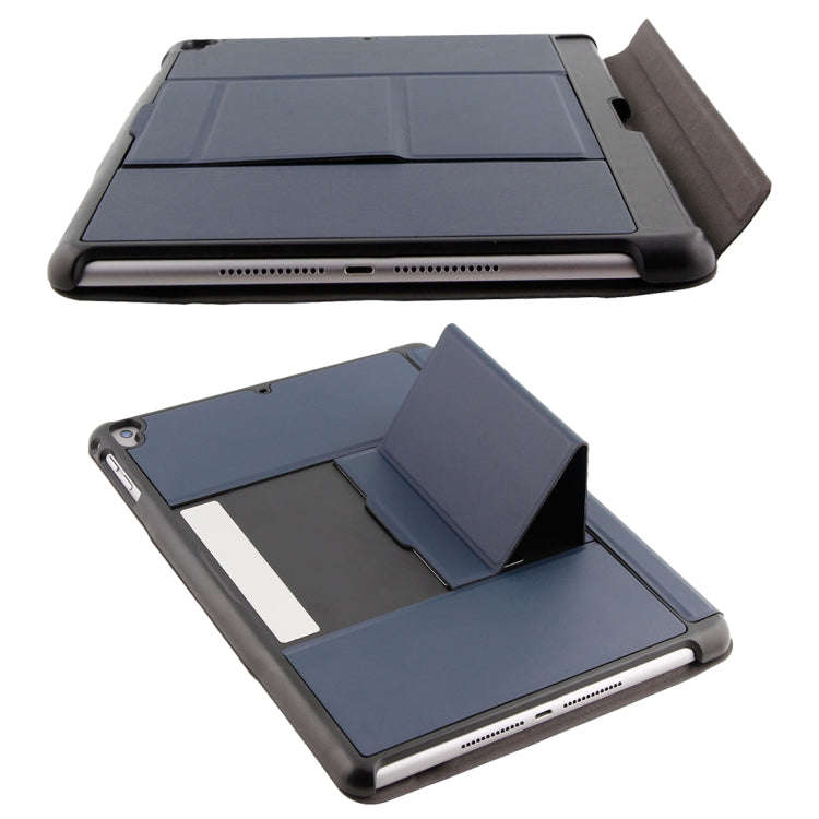 T-201 Detachable Bluetooth 3.0 Ultra-thin Keyboard + Lambskin Texture Leather Tablet Case for iPa...