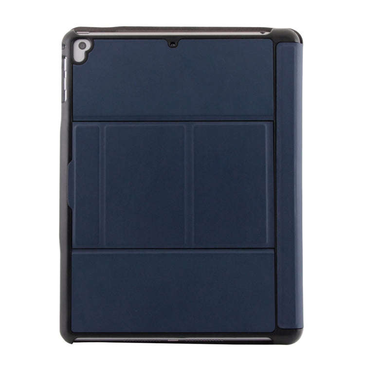 T-201D Detachable Bluetooth 3.0 Ultra-thin Keyboard + Lambskin Texture Leather Tablet Case for iP...