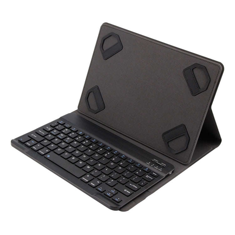TY-1031 Universal Bluetooth 3.0 ABS Brushed Texture Keyboard + Leather Tablet Case for iOS, Windo...
