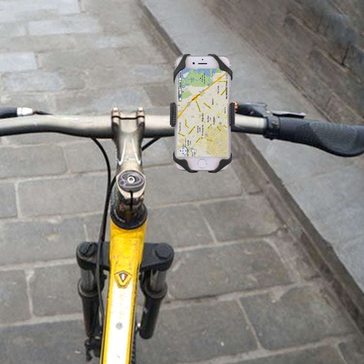 360 Degree Rotation Bicycle Phone Holder with Flexible Stretching Clip for iPhone 7 & 7 Plus / iP...
