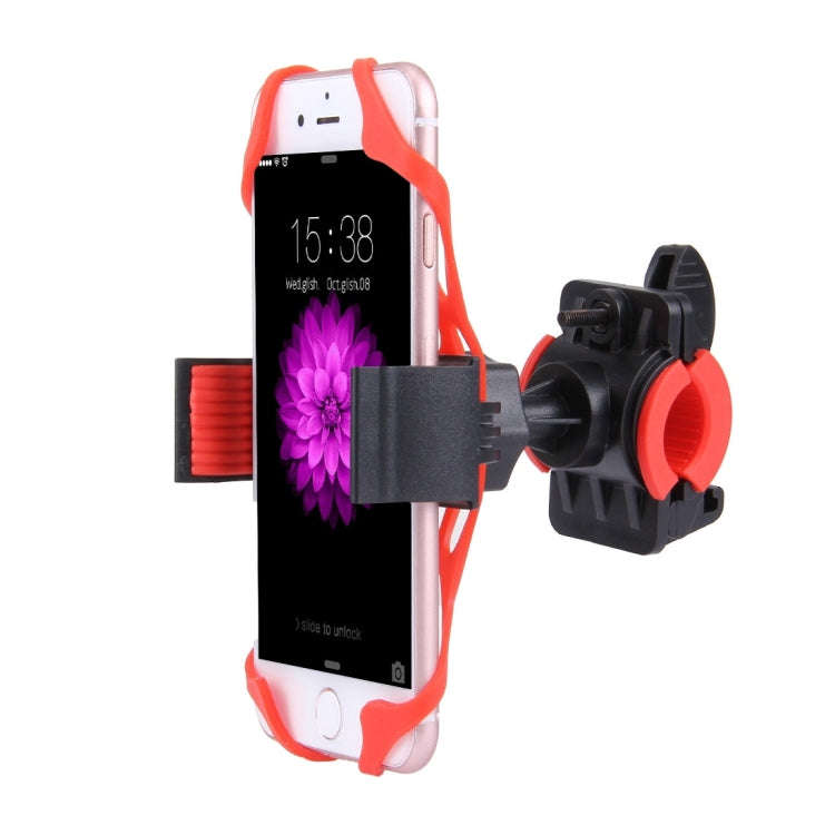 360 Degree Rotation Bicycle Phone Holder with Flexible Stretching Clip for iPhone 7 & 7 Plus / iP...