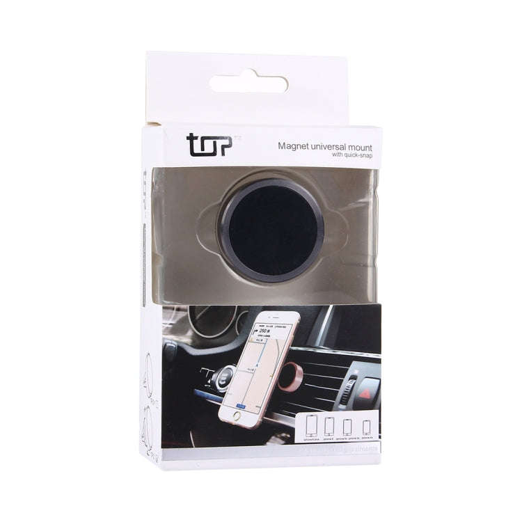 Car Magnetic Air Vent Mount Dock Holder with Quick-snap , For iPhone, Galaxy, Huawei, Xiaomi, LG,...