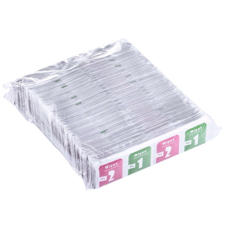 100pcs Dry-Wet Wipes Screen Protectors Accessories Alcohol for Pad Mobile Phone Watch Screen Clea...